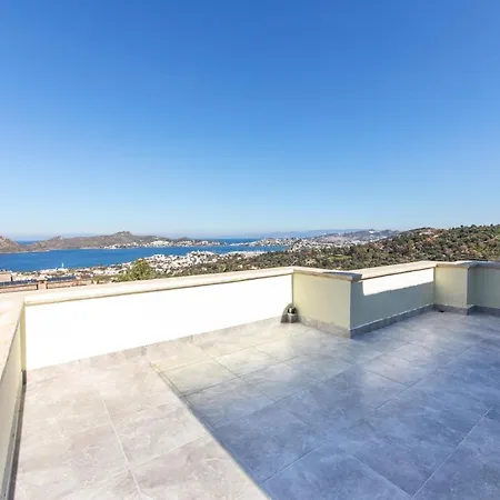 Apartment House With Sea And Mountain View In Yalikavak